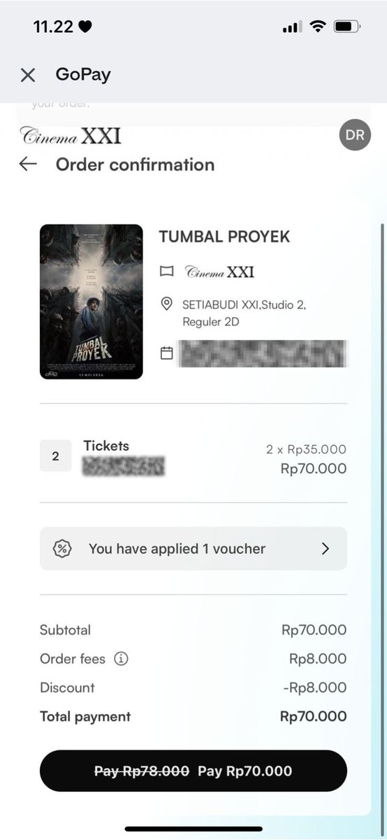 crjeamy's tweet photo. rasanya males bgt sih kalau bayar admin apk tp males juga kalau beli di tempat pasti antri, untung ada #GOPAYNONTONGRATIS free admin, today mau nonton TUMBAL PROYEK dulu deh 
https://t.co/RosD1Iji9W https://t.co/aD3y021uaz
