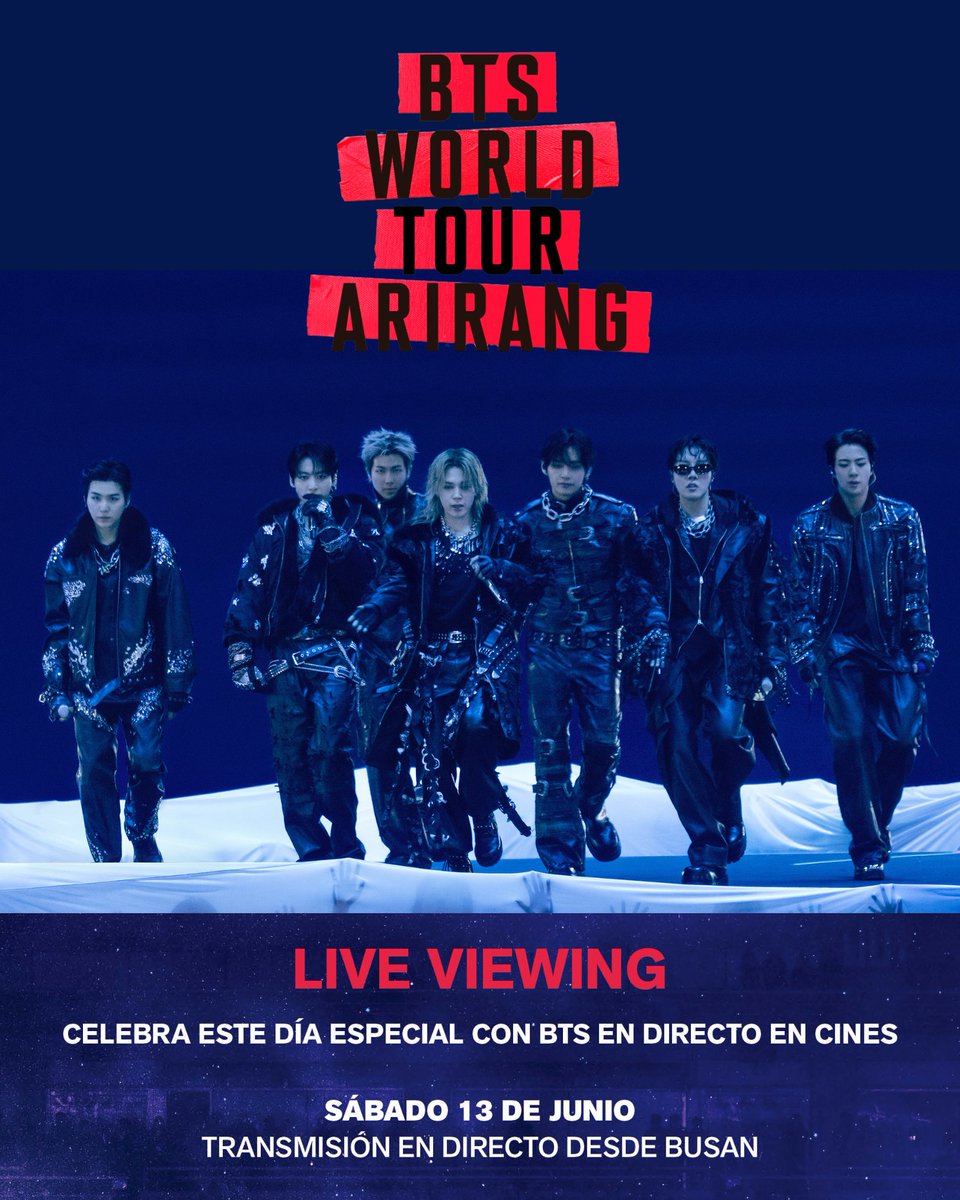 versiondigital's tweet photo. 💜 ¡Mañana salen a la venta las entradas para disfrutar de una experiencia irrepetible junto a tu grupo favorito!
🎤 Celebra en el cine el concierto que conmemora el debut de BTS hace 13 años 🎤 ¡En directo!

🎟️ Entradas a la venta: jueves 28 de mayo.
ℹ️ https://t.co/fPGKAZRffZ https://t.co/nYeHlhRPr3