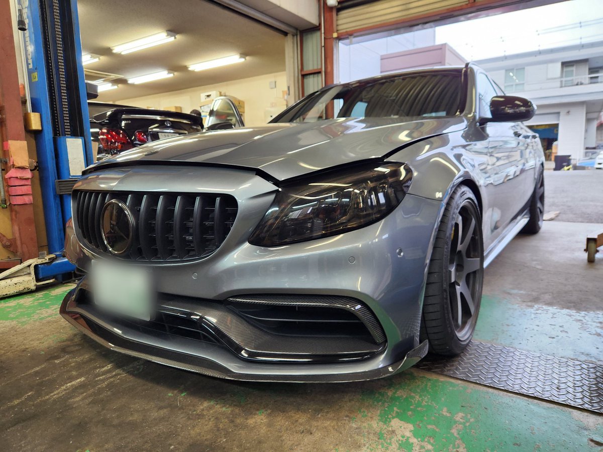 Revolfe_SA's tweet photo. ECU書き換えでご入庫中です！

ありがとうございます😊

 #c63s  #s205  #メルセデス https://t.co/soW7zdo2ta