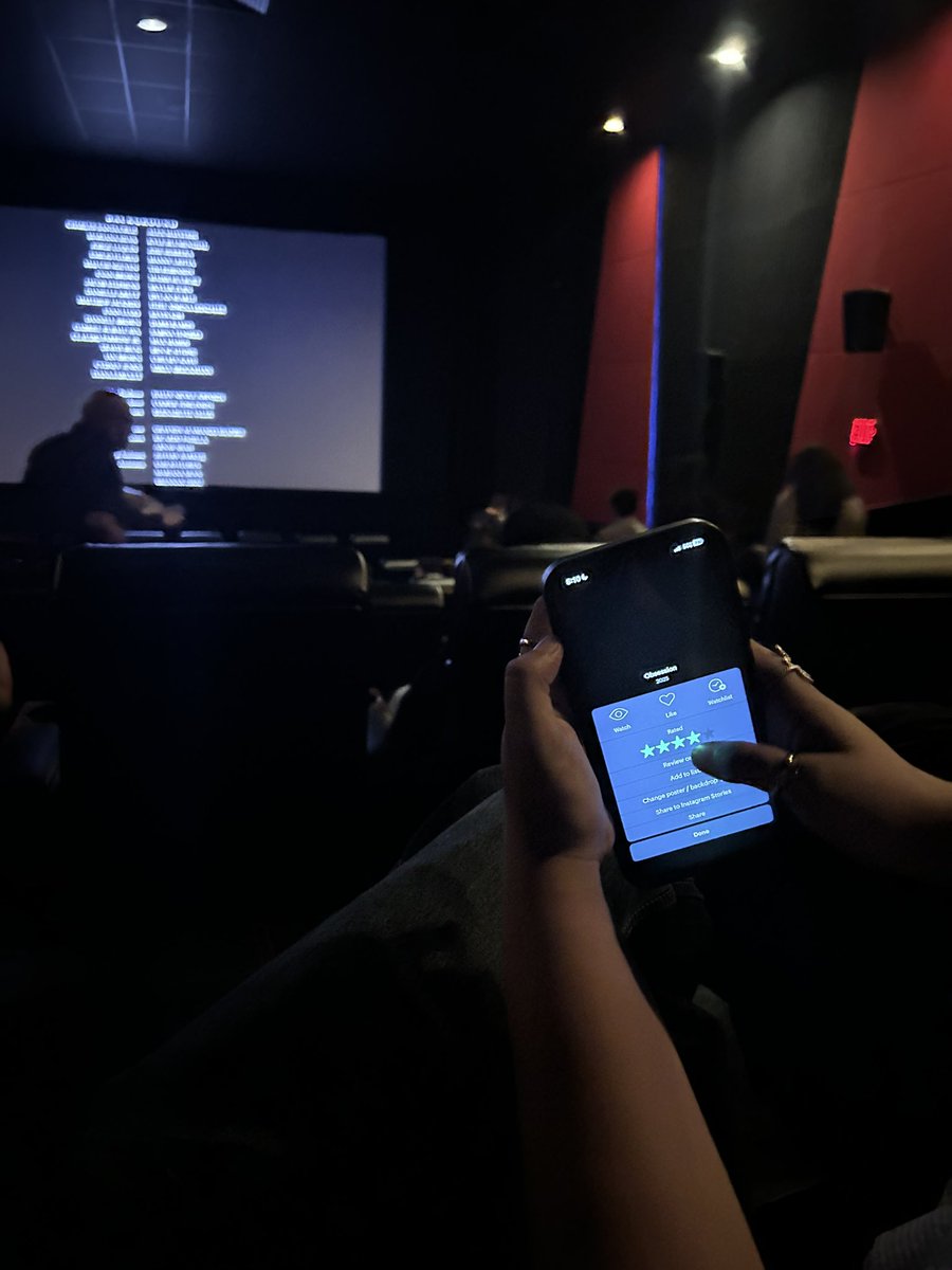 g4yotic's tweet photo. we sat in the theater til the employees kicked us out cause we had to mentally process https://t.co/eGwRVOId06