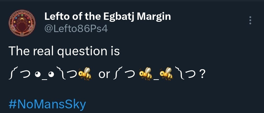 Lefto86Ps4's tweet photo. @NoMansSky And now we all knows https://t.co/i5i6xCM6vO