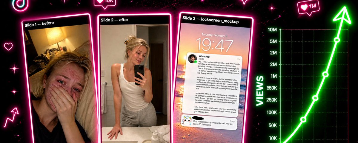 The 5 minute slideshow format that became my best converting TikTok content