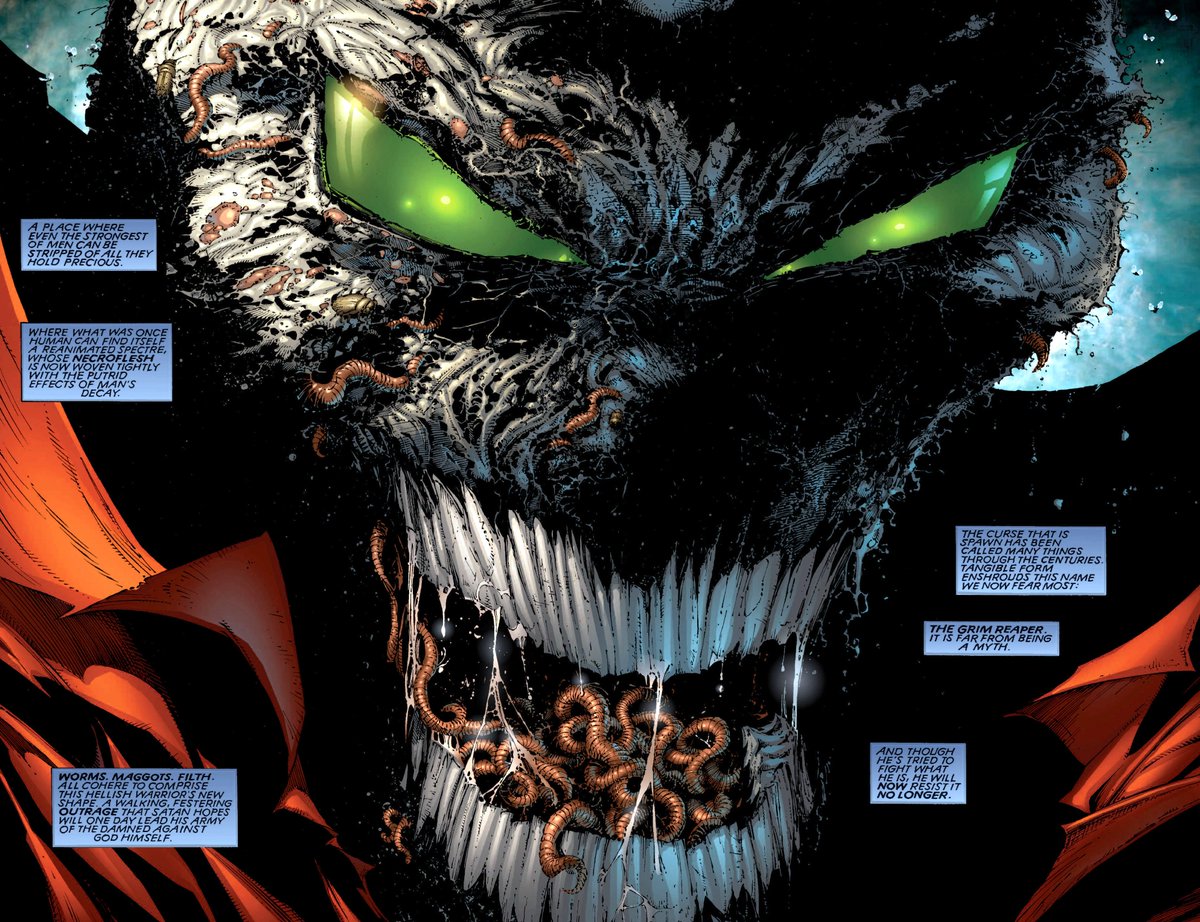 SpawnPanel's tweet photo. Spawn # 70 

by @Todd_McFarlane &amp; @GregCapullo

(full double-page) https://t.co/keh0bTxvyS