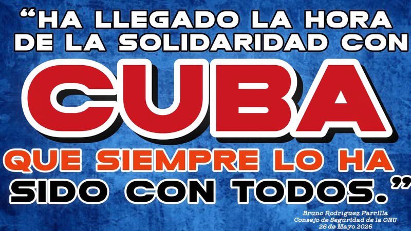 TelegrafistaC's tweet photo. @BrunoRguezP “ Pido  humildemente: ha llegado la hora de la solidaridad con Cuba que siempre lo ha sido con todos, sin nunca haberse detenido en riesgos, a veces mortales; ni en intereses ni escasez material.”
#CubaNoEstáSola #LaPatriaSeDefiende 
@JHGcasanova https://t.co/dCYAOxGMsx