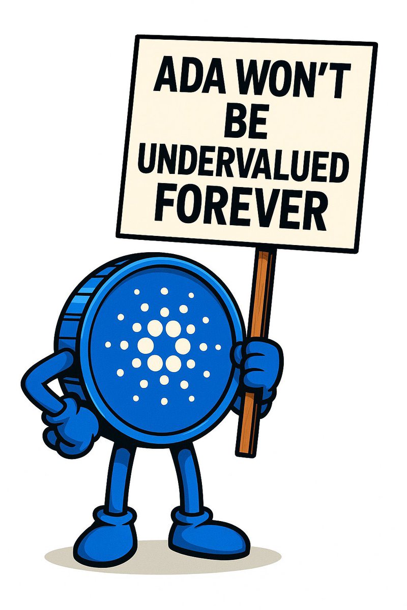 CardanoRacers's tweet photo. $ada will not be undervalued forever! https://t.co/m7eorTgBUs