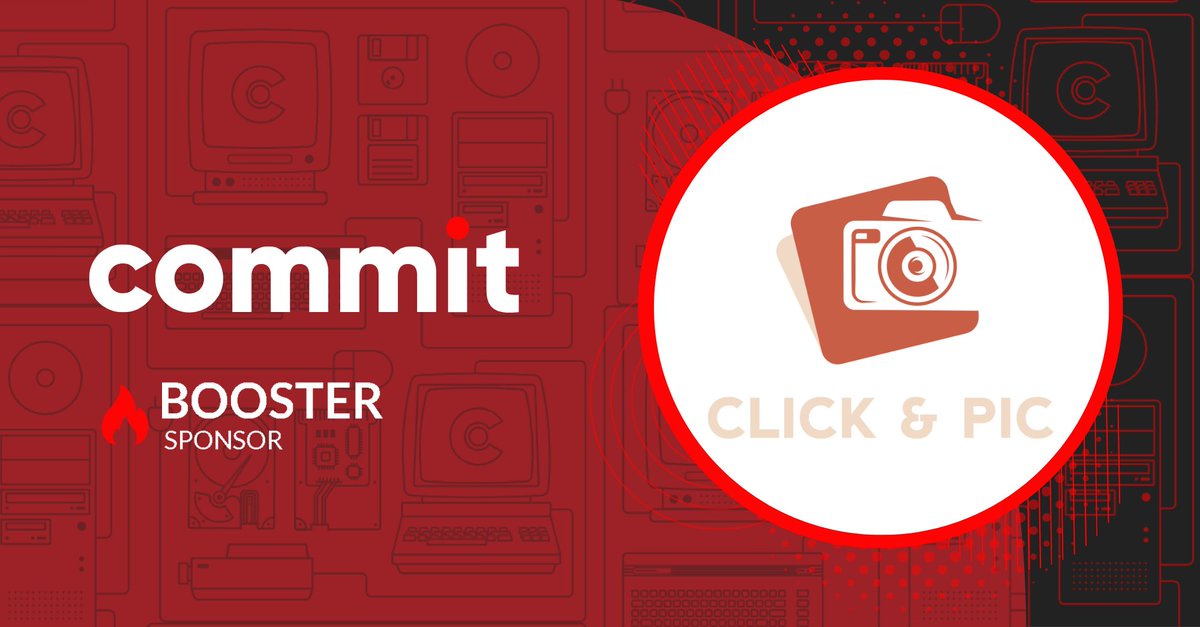 commitconf's tweet photo. 📸 ¡Llévate el mejor recuerdo de Commit con el fotomatón de Click &amp; Pic! Durante el evento, encontrarás su espacio en el hall principal. Pásate en cualquier momento, posa frente a la cámara solo o con tu equipo, y llévate un recuerdo divertido, físico y totalmente personalizado. https://t.co/6S6URGtCGo