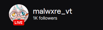 MalwxreVT's tweet photo. WE FUCKING DID IT GANG 

5 MONTHS AND 27 DAYS OF STREAMING
AND 1K LOVELY FUCKING FISHIES

#CELEBRATE #TWITCH #VTUBER #YAY #fypシ゚viral https://t.co/pzOtubmgS8