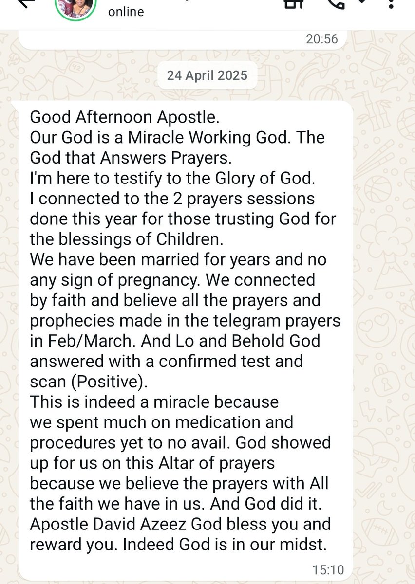 DavidAzeez_'s tweet photo. A true journey of faith.

19th December 2021- Wedding. 

27th of March 2025.- Hope and Faith for the fruit of the womb. 

24th April 2025 - Pregnancy. https://t.co/U1aCmePQrI