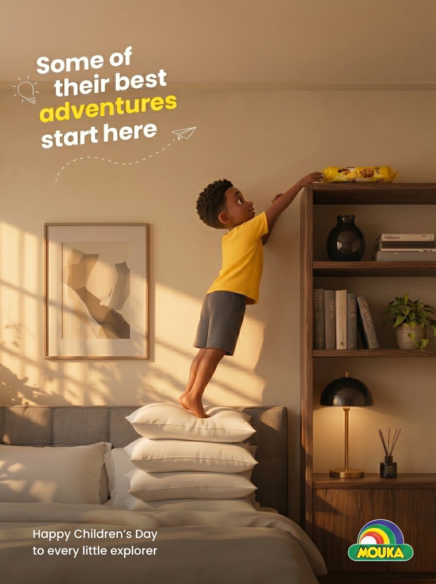 moukalimited's tweet photo. To every little explorer whose imagination turns home into the happiest place to grow, dream, play, and make memories that last forever. ✨

Happy Children’s Day from Mouka.💚

#MoukaNigeria #ChildrensDay #LittleExplorers #DreamlandMoments https://t.co/zXehfdLLlw