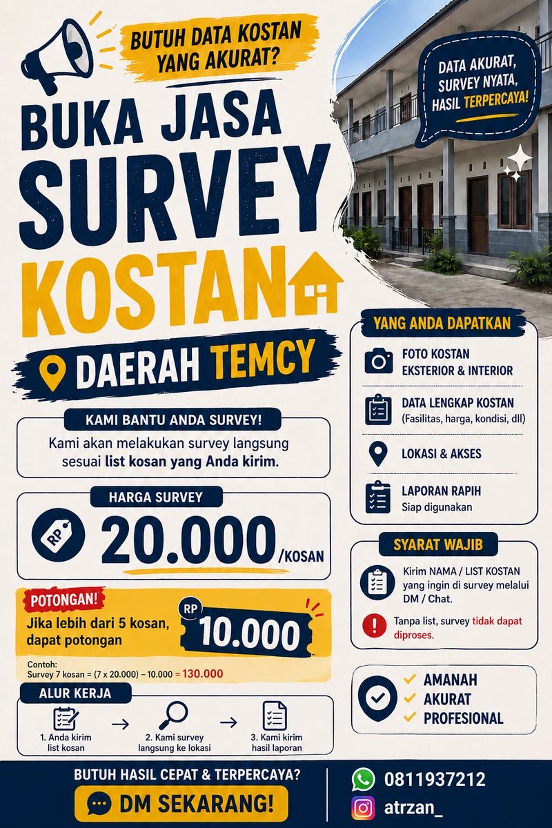 ssupblue's tweet photo. yuu jasa survey kos di akuu, di jamin trusted dan udah ada testi lhooo! 😆

hargaaa promo murah meriah, waktu terbatasss nih. buruan hubungin kontak yang terteraaa yaa 🙆🏼‍♀️💗

jasa survey kos semarang tembalang undip polines poltekkes https://t.co/sT5QccZVUO