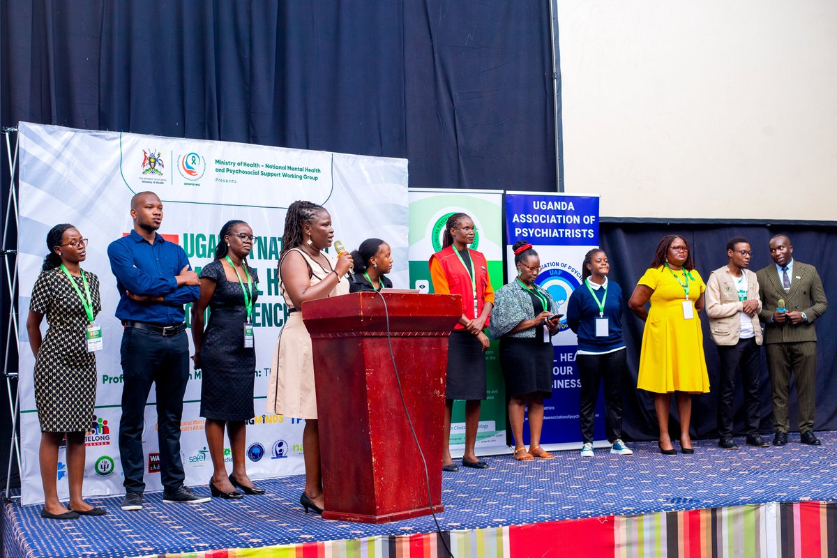 TpoUg's tweet photo. #MentalHealthConference2026 
Grace Obalim(@obalim86) in her capacity as the Chair of the Conference Committee kicked off the event by recognizing the contributions of various partners towards the event. "We invite everyone to learn as much as we can and share what we can." https://t.co/UV5Uh8O2Vu