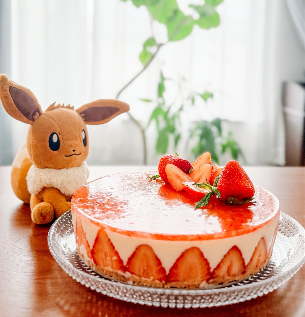 MAY___57's tweet photo. 家族のお誕生日なのでケーキ作ったよ🎂 https://t.co/BC1PwViVma