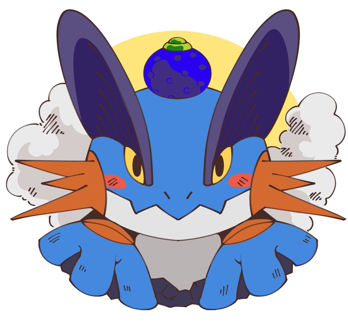 Capellini_Flo's tweet photo. Swampert and Maxie PFP c0mms result for Lily https://t.co/XI9QQ9emV3