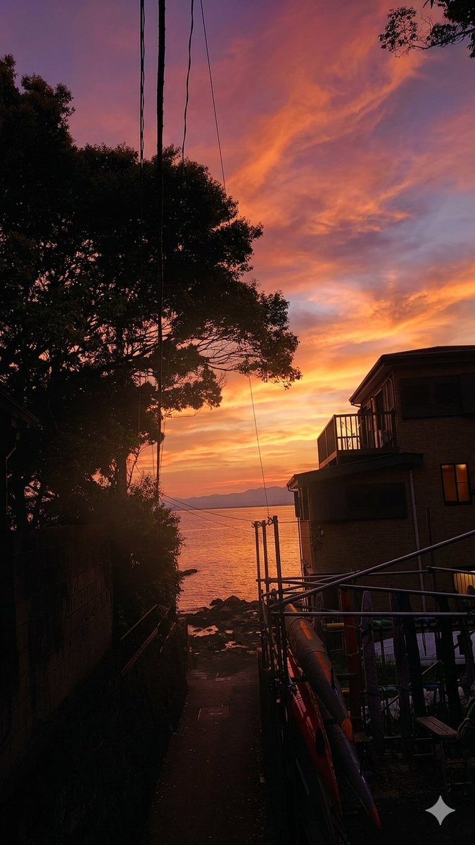 2️⃣0️⃣2️⃣6️⃣年5️⃣月2️⃣7️⃣日 江ノ島の夕焼け