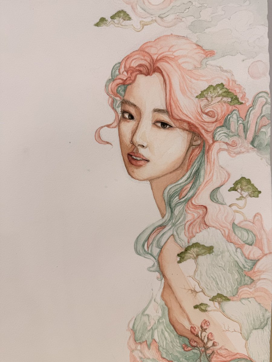 kinberry__'s tweet photo. Almost done now - left with some finishing touches to go! 

#artmoots #artwip https://t.co/BWFZokdT7w