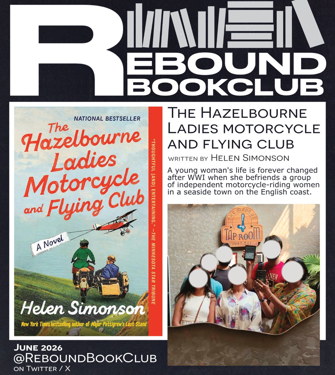 Rebound Book Club - Chennai tweet media