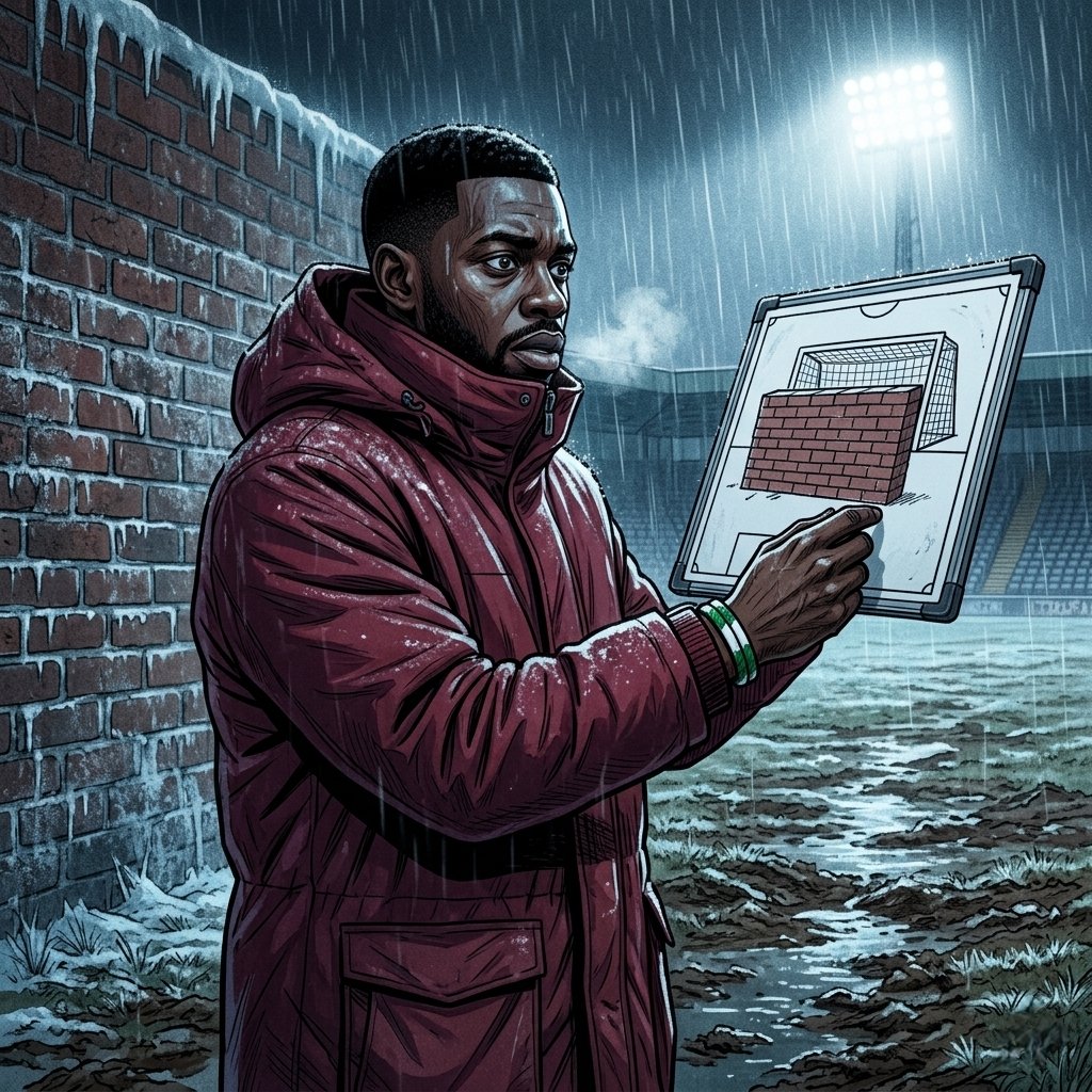 Spins_Charlie's tweet photo. @FabrizioRomano Nuno Espirito Santo setting up a 5-man low block for 46 games in the Championship is going to be absolute football terrorism. 😭🧱

Prepare yourselves for the most grueling, soul-draining 1-0 wins of all time. Will they actually survive the grind and bounce straight back up? 👇 https://t.co/qLehgjVPtR