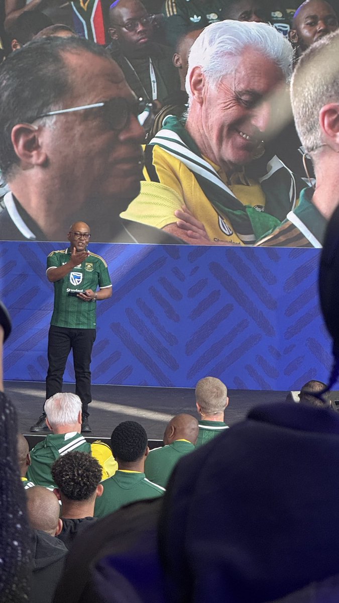 MrsThulz's tweet photo. #as’bangene @StandardBankZA @BafanaBafana #BackedByBlue 💙#WorldCupSendOff 🇿🇦🇿🇦 #BafanaBafana #sblove💙 https://t.co/NCbwDmo7QF