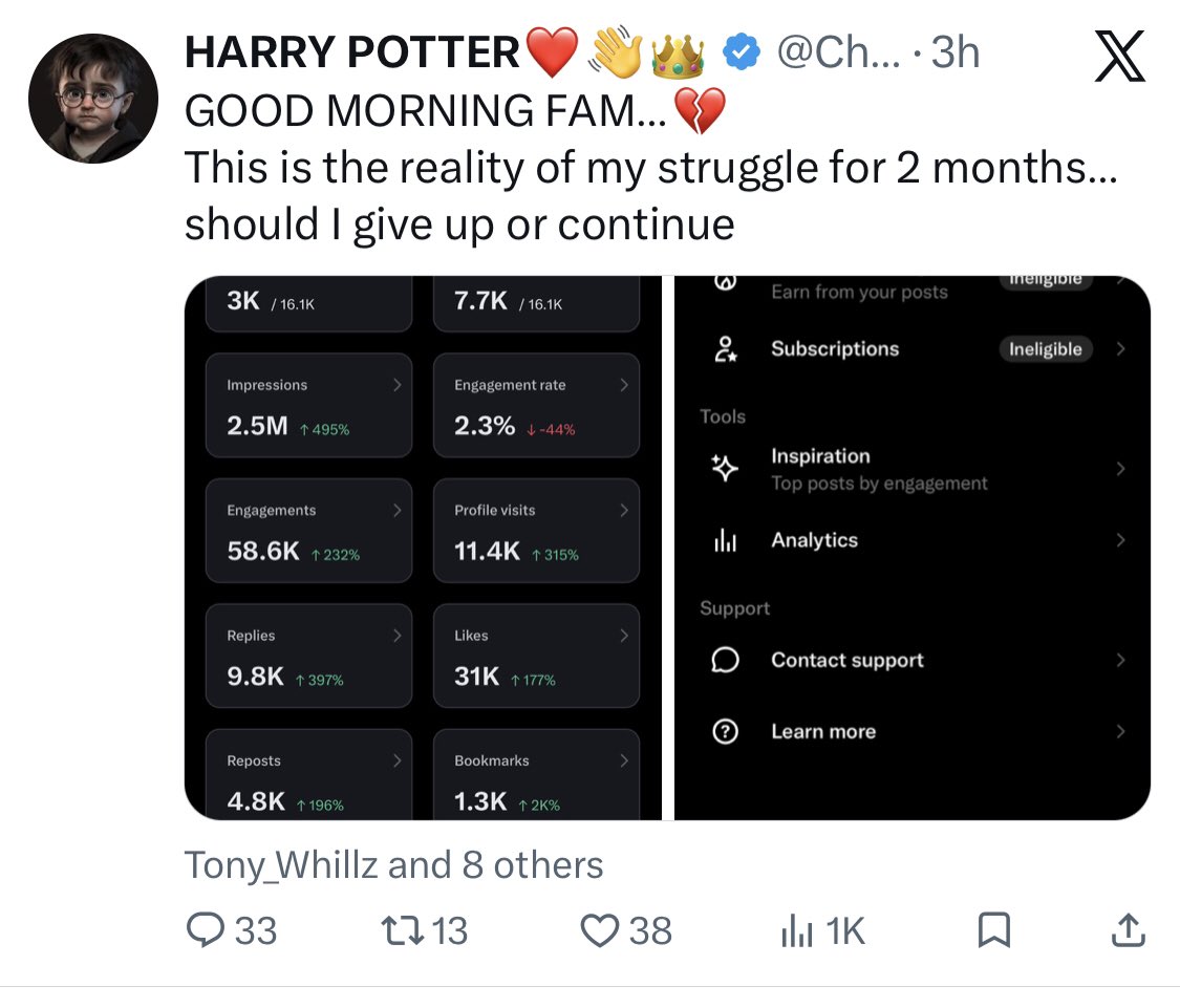 HARRY POTTER❤️👋👑 tweet media