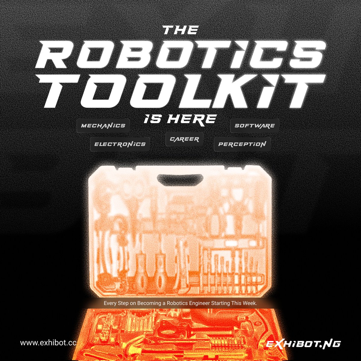 exhibot_ng's tweet photo. "You need to be a genius to get into robotics." We hear this a lot and we're here to say: absolutely not 😄

Robotics is just a combination of things people already learn separately: a little mechanics, a little electronics, a little coding.
We will unmask all in this series. https://t.co/NCrCUPzgLV