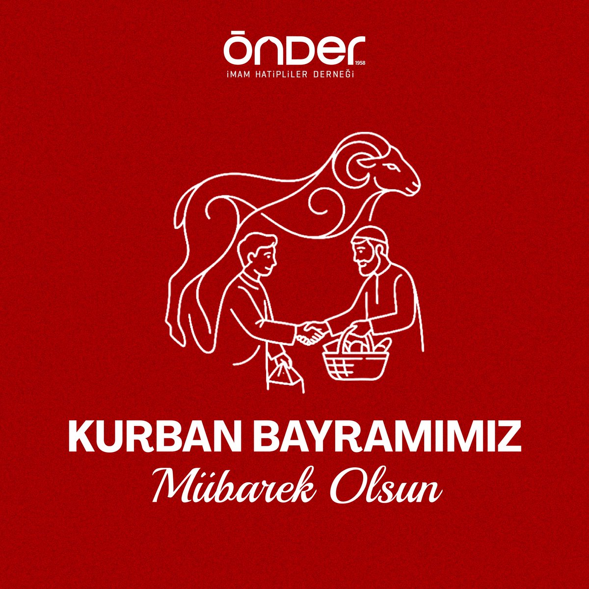 adimder02's tweet photo. 🌹🌹

Kurban; paylaşmanın, kardeşliğin ve gönüllere dokunmanın adıdır.
Bu bayramda da muhabbetimiz çoğalsın, sofralarımız bereketle dolsun.
Nice hayırlı bayramlara…
Hayırlı Bayramlar 🐏
@onderihl https://t.co/Zm68nMxTjI