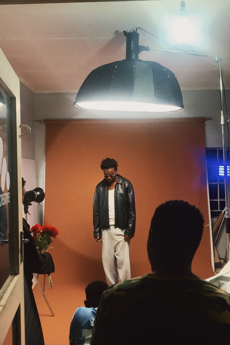 EaziiGallery's tweet photo. Big Chandie on set 🦅🖤 new music drops soon!! https://t.co/2Xwp7QdswN