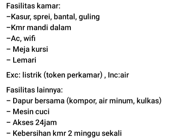 _driwed's tweet photo. Info kost putri area Undip Polines Tembalang Gondang ‼️Bangunan baru, 1.450/bln, survey dan nego2 dulu jg boleh #infokostembalang #undip #polines #poltekkes #temcy #semarang https://t.co/xiaPPLykwd