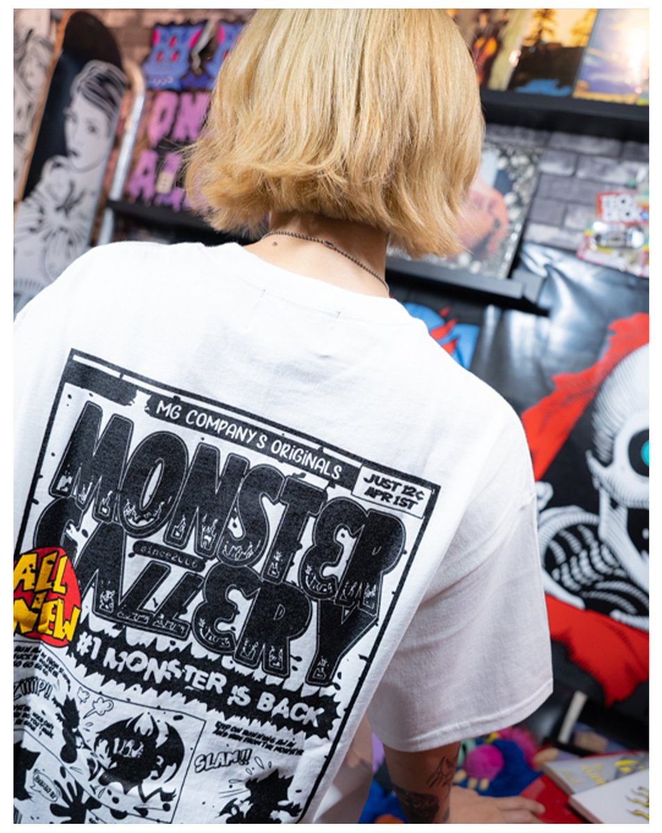 monstergallery7's tweet photo. 【MG COMIC TEE】

COLOR：WHITE
SIZE: XXL

White Restocked🔥

https://t.co/NLGDkdSBuj

🏁10,000円以上で送料無料
🏁RESOLUTION OSAKA店頭でもご購入いただけます。

#catart #monstergallery #teeshirts #cartoonart #comicdesign https://t.co/oRC3t4cn6R