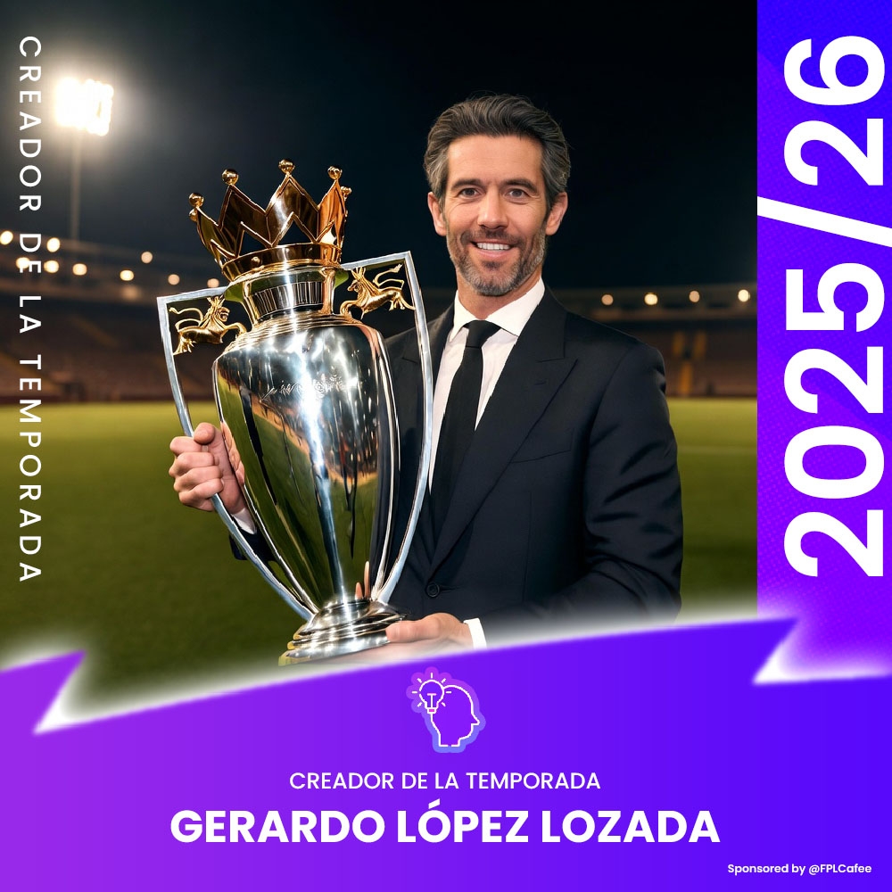 FPLCafee's tweet photo. #Premios 🤩 

🥇 @BitacoraFantasy 🇲🇽 es el Campeón de la cuarta temporada de #LigaCreadores

🏅 @Renier_FPL 🇨🇺 se erige como el "Padre del Ñilismo" y es el campeón de la #CopaCreadores por segunda vez en 3 temporadas, un entrenador hecho para ganar finales

FELICIDADES 👏

#FPL https://t.co/I2BCBmFy7C
