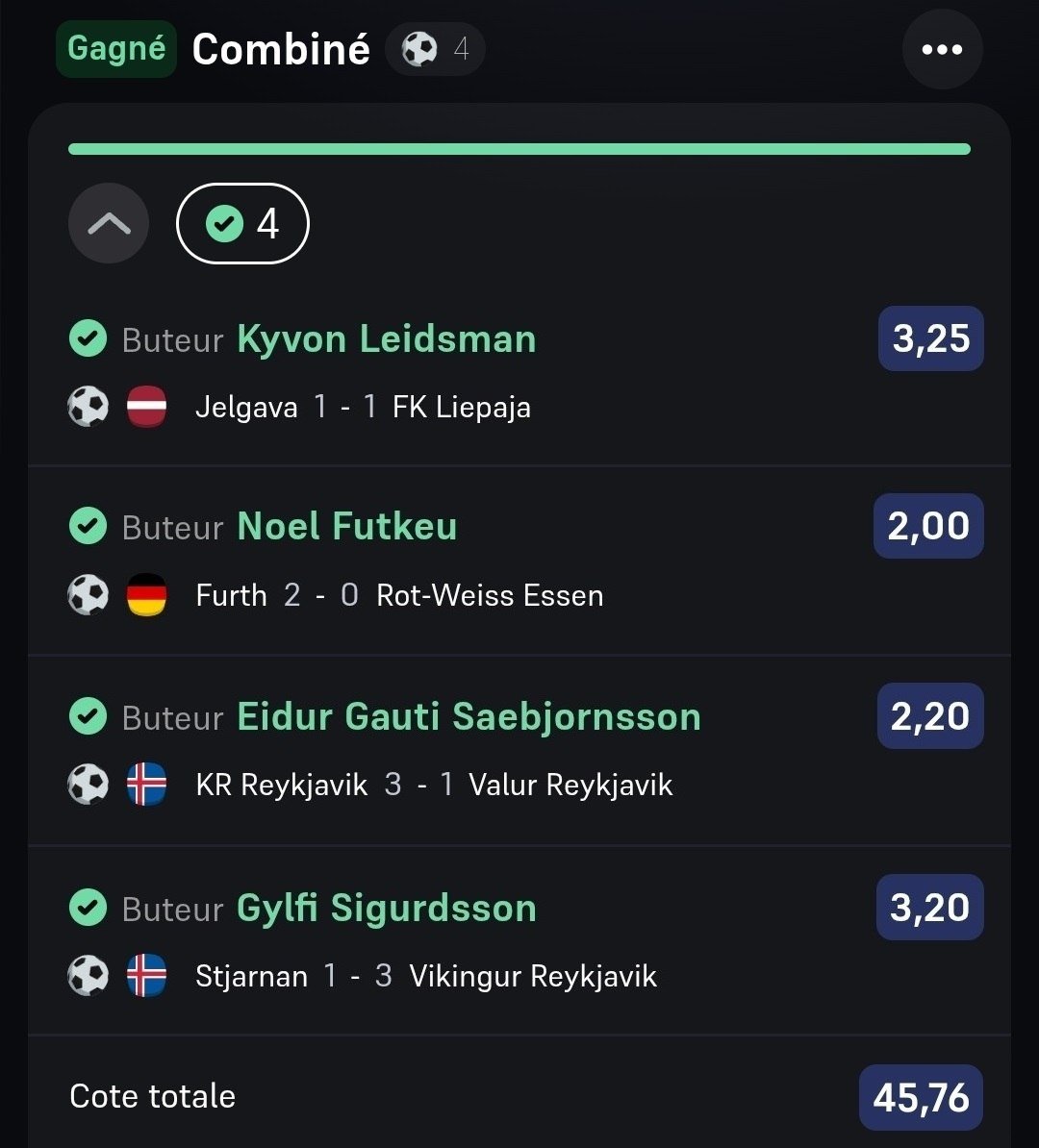 Pronostyleprono's tweet photo. On a encore frappé 🔥 https://t.co/stmJEB2BaI