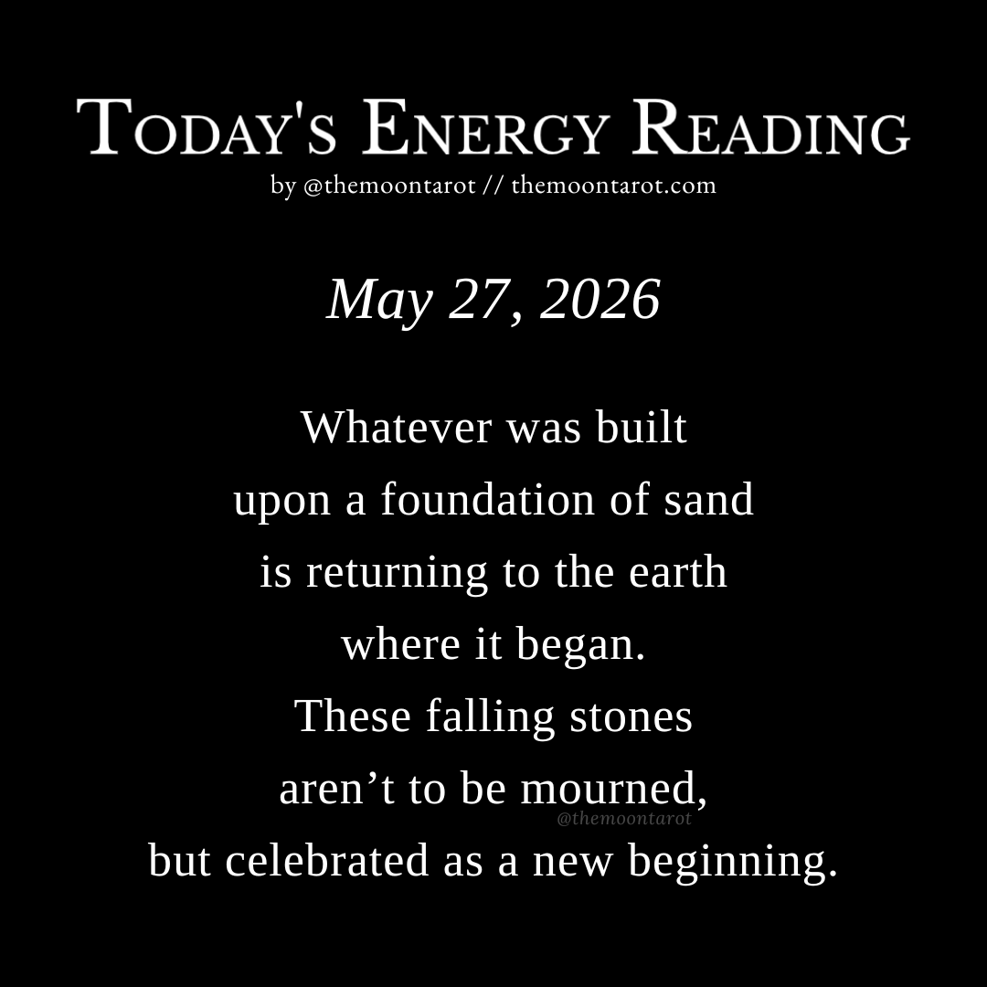 themoontarot_'s tweet photo. Today's Energy Reading: May 27, 2026 https://t.co/tMhSawerRl