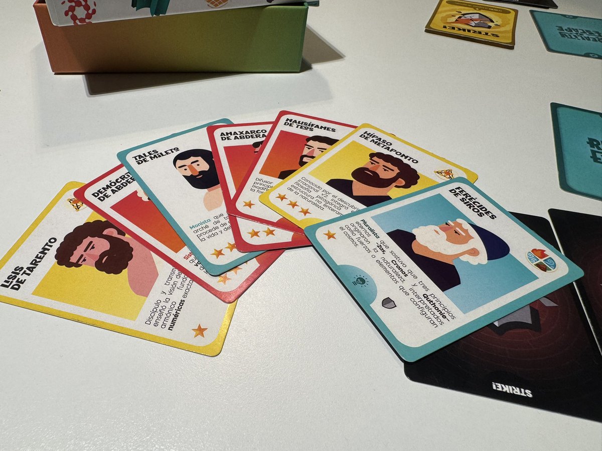 FernandoBoillos's tweet photo. Cogito: Conquista del Pensamiento demuestra que la filosofía también puede jugarse.
Un juego de cartas que combina estrategia, debate y pensamiento crítico para acercar a grandes filósofos de la historia de una forma lúdica, accesible y educativa.
Pensar también es jugar. https://t.co/0sHRz0aNU0