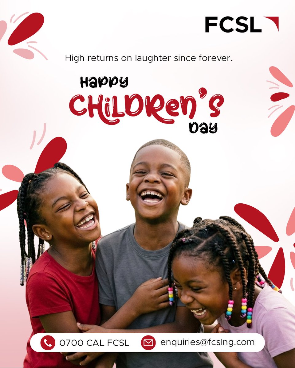FCSLNG's tweet photo. Every child is a reminder of hope, happiness, and possibility. Today, we celebrate them all. 

Happy Children’s Day! https://t.co/M8KbhfJ5sW