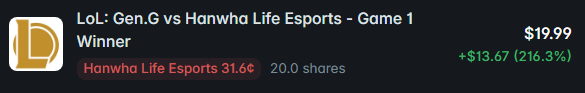 KIBAENJOYER's tweet photo. Small bet, but profit is profit

On to game 2 https://t.co/nZk7BCMdNv