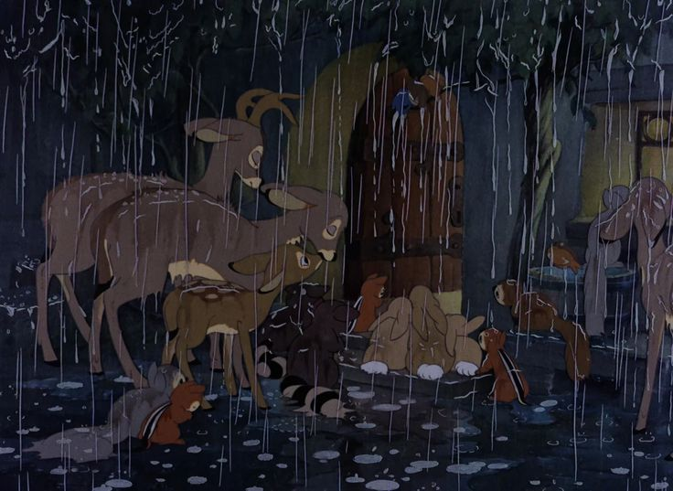 reminiscinbby's tweet photo. rain in old disney https://t.co/LAfMg3n8Tu