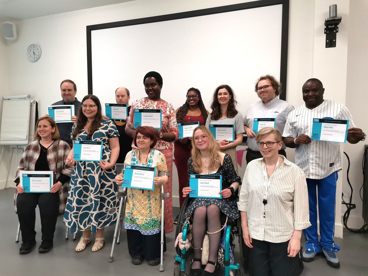 InclusionLondon's tweet photo. On Thursday we celebrated our leaders graduating from the Growing Our Own Leaders programme. We can't wait to see what they get up to next!
If your London DDPO has staff, trustees or volunteers who could be future leaders, look out for our next programme recruiting December 2026! https://t.co/TDif7Wp3Vn