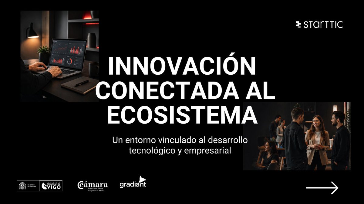 startticiat's tweet photo. 🔗 startTIC crece con el apoyo de @zonafrancavigo , la @camarapvv  y @Gradiant , aliados que suman impulso empresarial y especialización tecnológica. 🚀

#EuropaSeSiente #FondosEuropeos #INCYDE https://t.co/SQCD6TRM2J