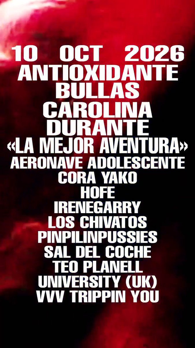 dodmagazine's tweet photo. Oye, las boniteces de festis que se están anunciando estos días muy bien, ¿eh? Ojalá otro modelo siendo posible. https://t.co/bXG89GCuOZ