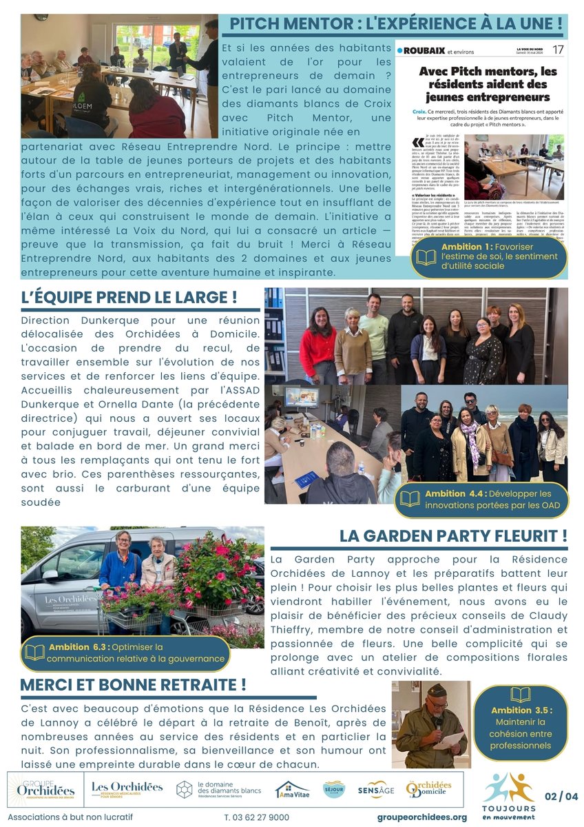 Les_Orchidees's tweet photo. L’édition de mai 2026 de la newsletter du Groupe Orchidées « Toujours en mouvement ». 😄

#groupeorchidees #ToujoursEnMouvement #lesorchidees #diamantsblancs #amavitae #lesorchideesadomicile https://t.co/RcxWA7mhz0