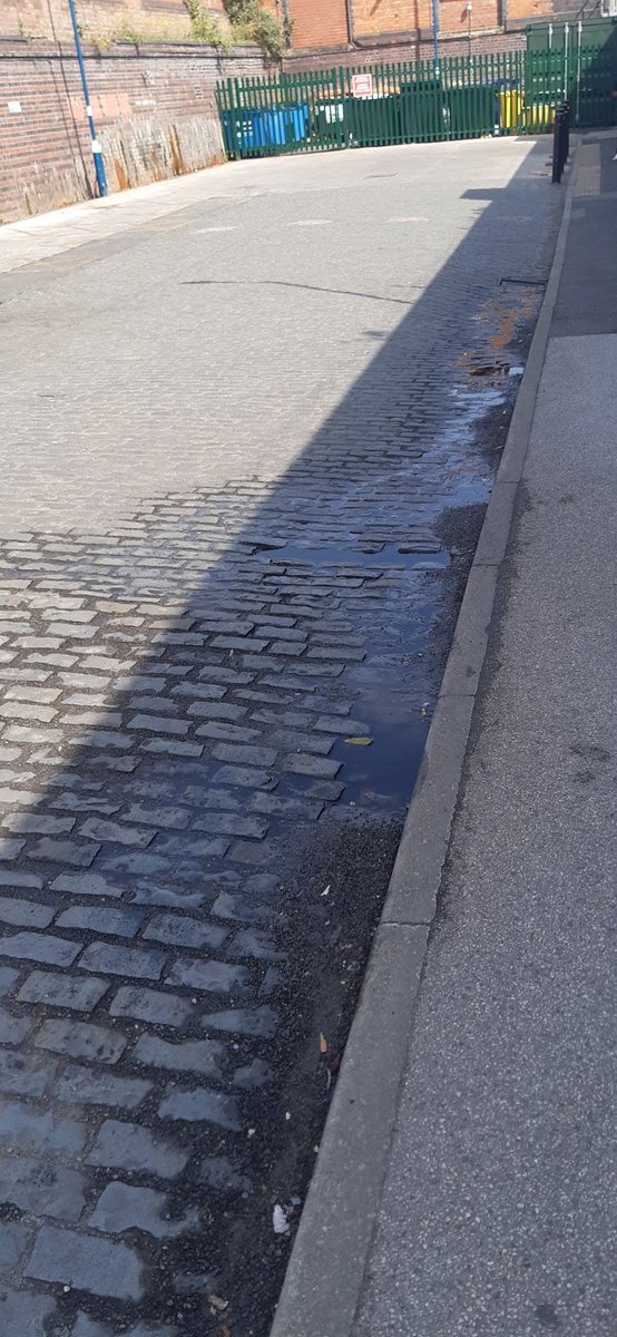 CKay82's tweet photo. @unitedutilities Leak not been sorted a month after reporting plus one opposite in the disabled parking bays https://t.co/NSecd5rJuK
