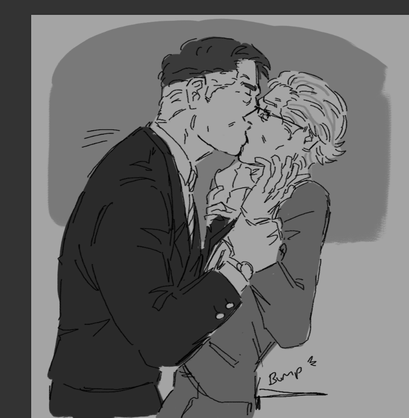 Akamon_19's tweet photo. This will and forever will be, my most favorite Leddie drawing. Like, I made Leith so possessive 💀😌 https://t.co/WGe8UTMuab