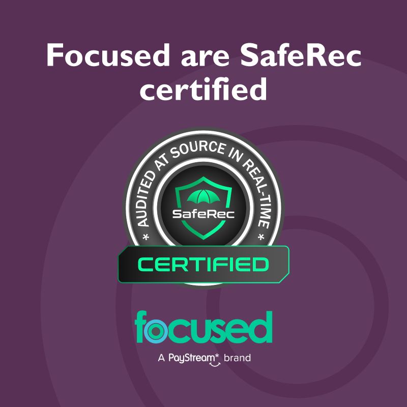FocusedGroupUK's tweet photo. 🚀 Trust isn’t claimed, it’s certified.

We’re proud to be a @SafeRec_ certified umbrella company, proving compliance through real-time payslip auditing and an independent legal review.

That means full transparency, reduced risk, and confidence across the supply chain. 🤝 https://t.co/CLXKrl7xWr