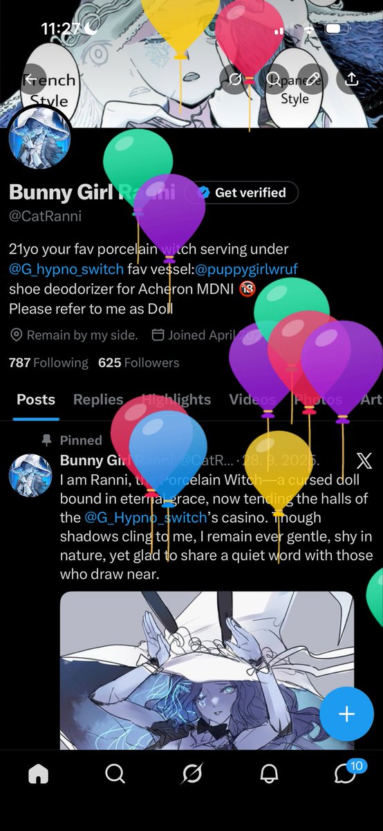 CatRanni's tweet photo. Today’s my day yay~ 🥳 https://t.co/Z6GTWBYm6j