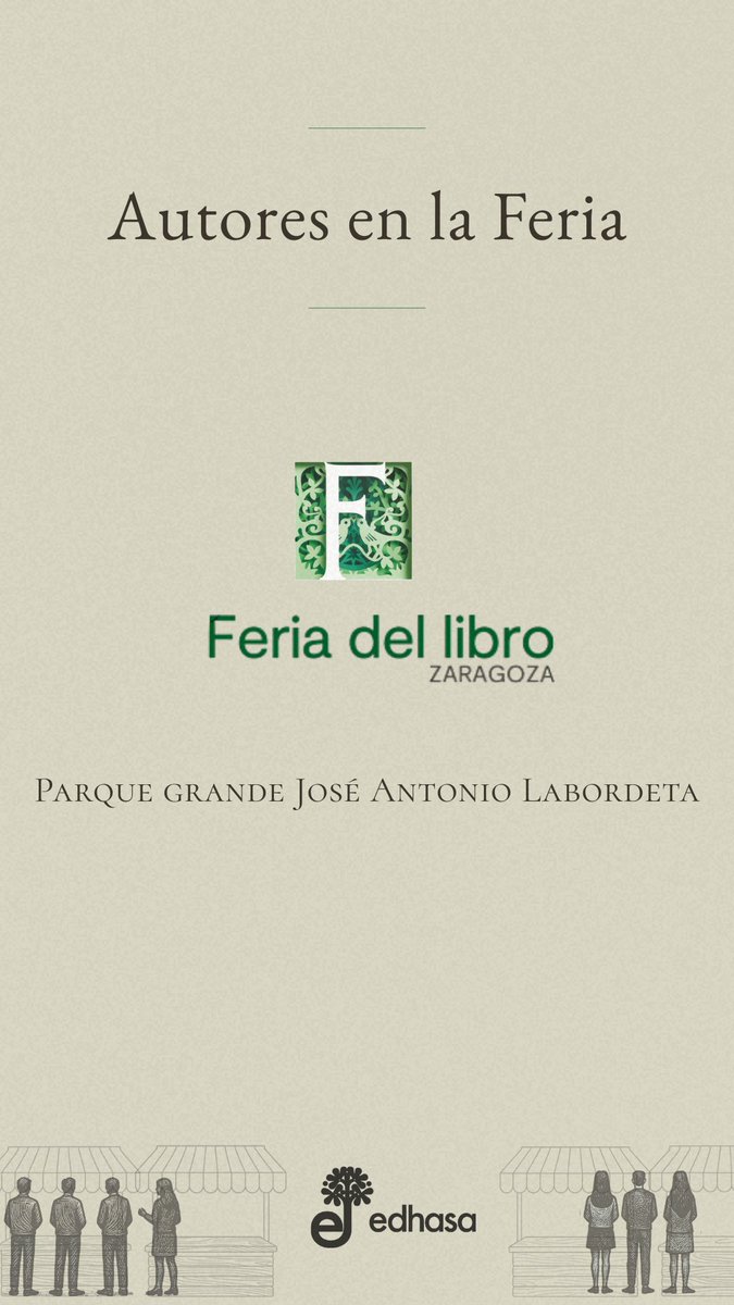 edhasaeditorial's tweet photo. Feria del Libro de Zaragoza https://t.co/BrHcBhHGBO