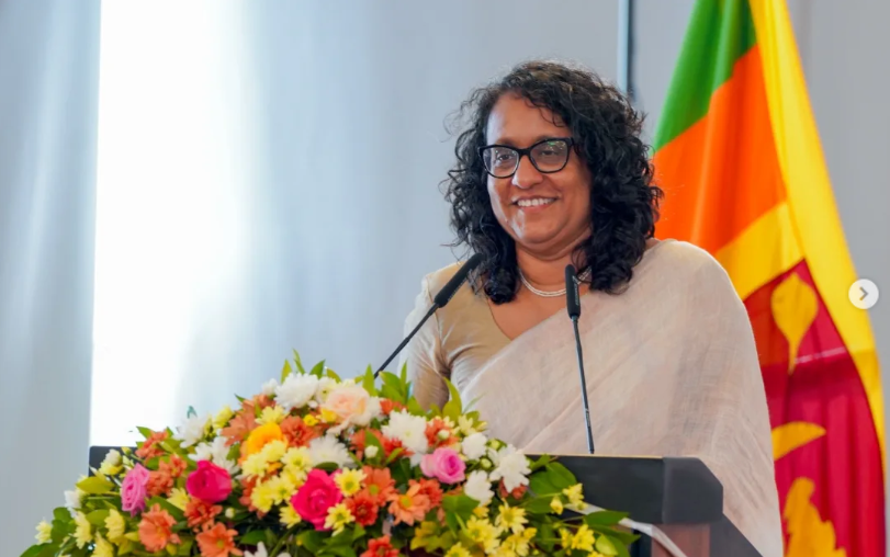 NewsCurrySL's tweet photo. PM's Office Warns Of Fake Footage Circulating On Social Media Showing Her Condemning The Monk Accused Of Assault And Asking To Repeal PTA. 
#lka #NewsCurry https://t.co/m1Z8PohbNz
