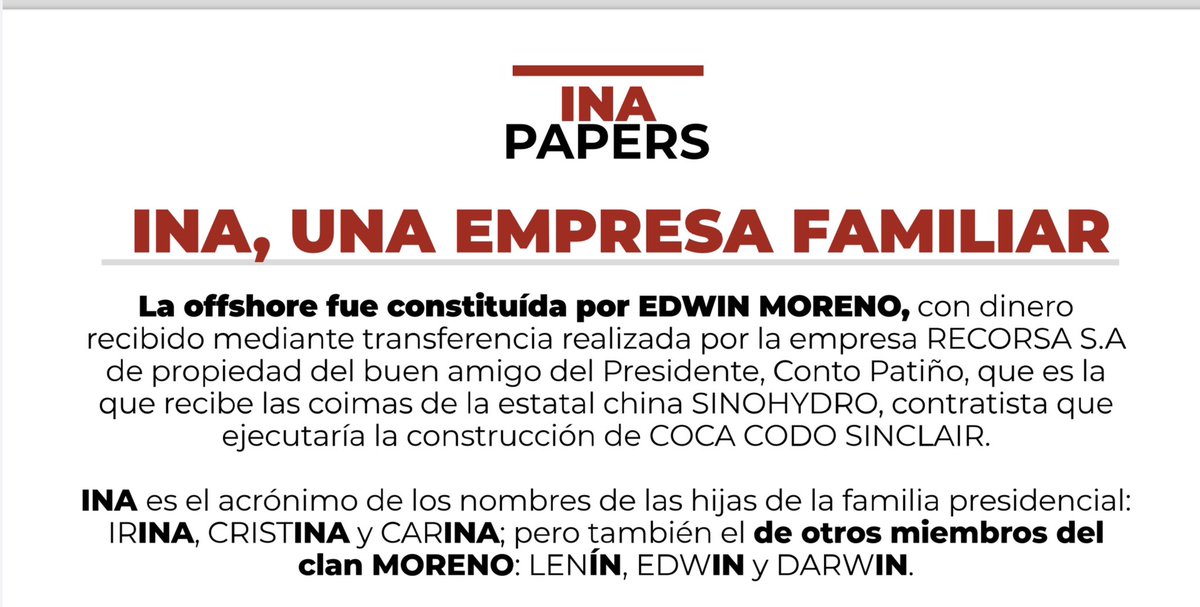 Rafael Correa tweet media