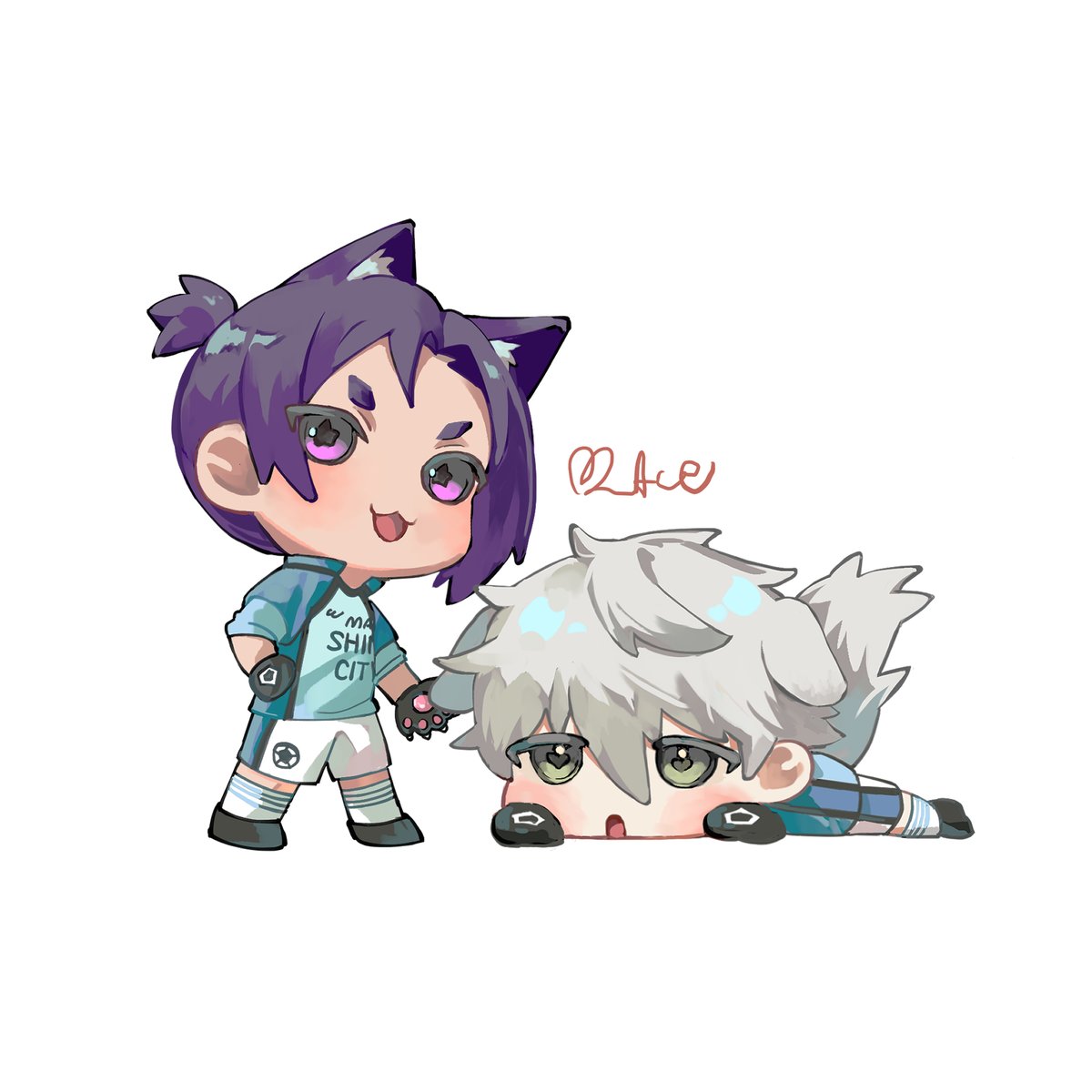 P2_ace_'s tweet photo. SD도 그렸어염(NGRO) https://t.co/UKqbqqFlcV