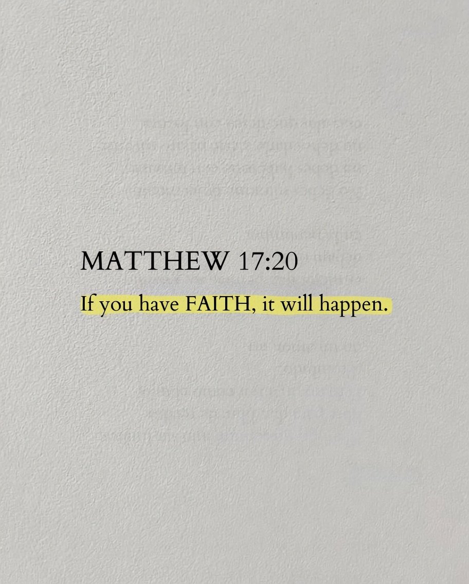 Richard_gh1's tweet photo. Matthew 17:20 https://t.co/gsZ3lQVLFY