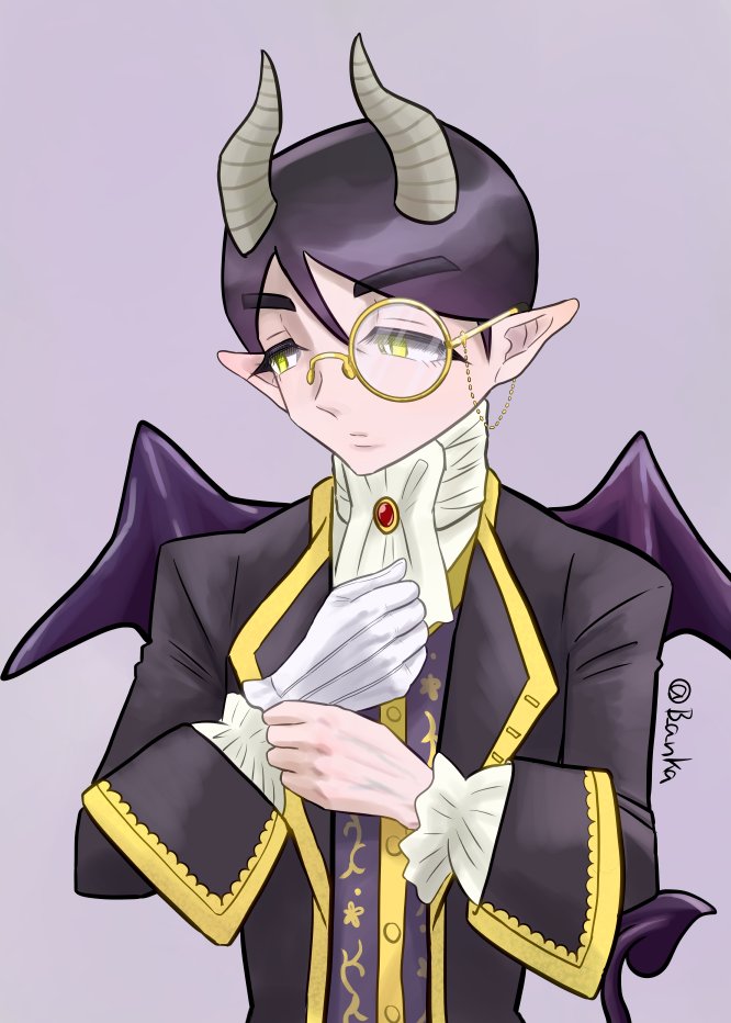 B_a_nKa's tweet photo. 昨日アップしたイラスト、レンズ描き忘れてたので描き足しました🧐 https://t.co/Uklga7y7wr