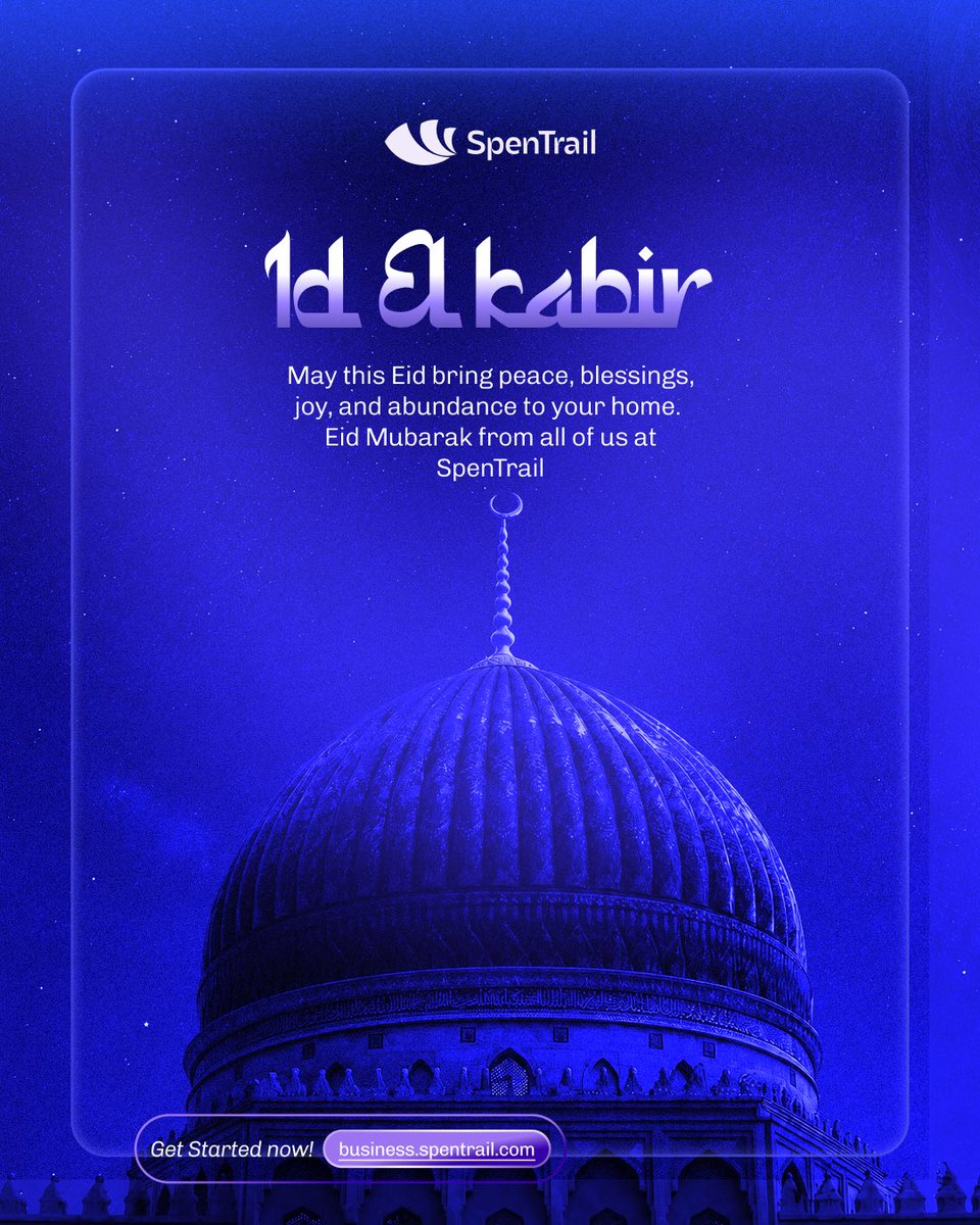 SpenTrail's tweet photo. Wishing you a celebration filled with peace, good food, warm moments, and the people who matter most. 🌙✨
May this season bring joy to your heart and blessings to your home.

Eid Mubarak 💜 https://t.co/jQj6LR5vqu